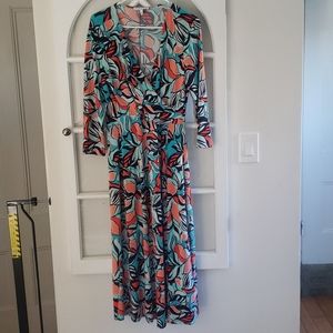 Chaus floral maxi dress